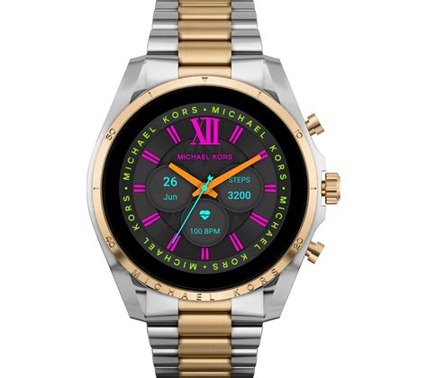 michael kors bradshaw gen 4|mk gen 6 smartwatch.